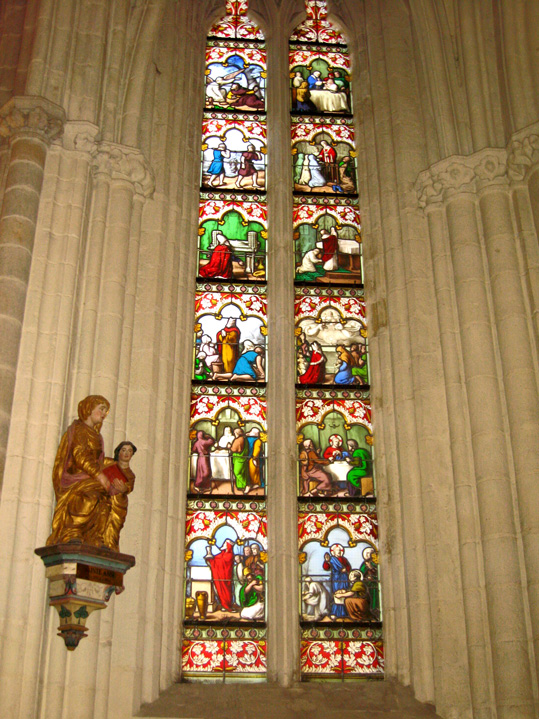 Quimper : cathdrale Saint-Corentin