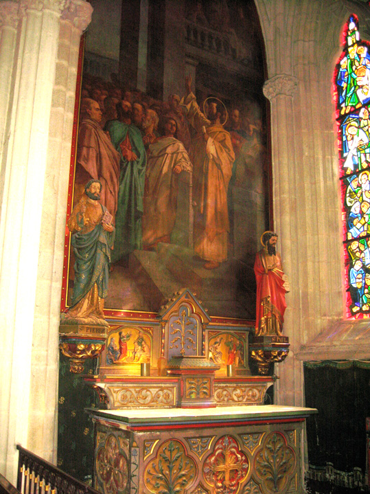 Quimper : cathdrale Saint-Corentin (Chapelle de Saint-Paul)