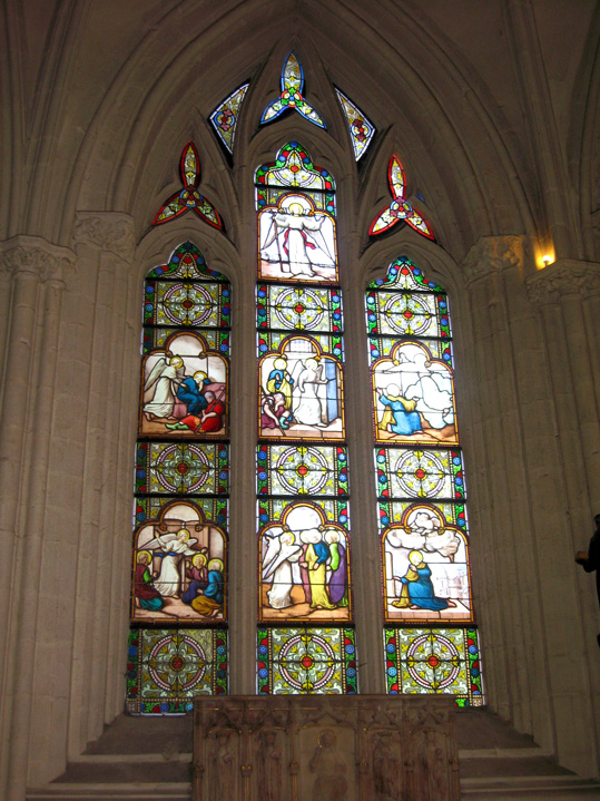 Quimper : cathdrale Saint-Corentin (chapelle des Anges)