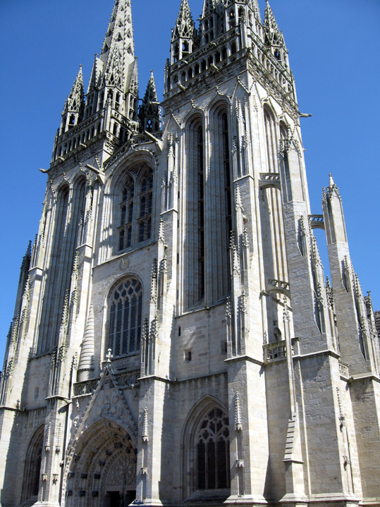 Quimper : cathdrale Saint-Corentin