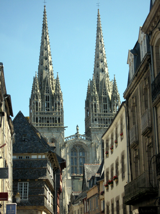 Quimper : cathdrale Saint-Corentin