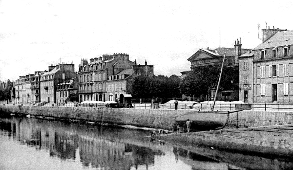 Palais de Justice de Quimper (Bretagne).