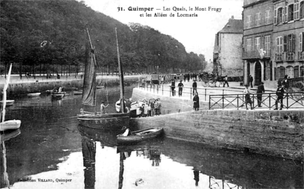 Quimper (Bretagne) : Locmaria.