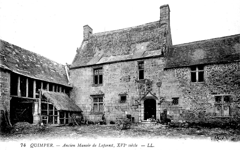 Manoir de la Fort  Quimper (Bretagne).