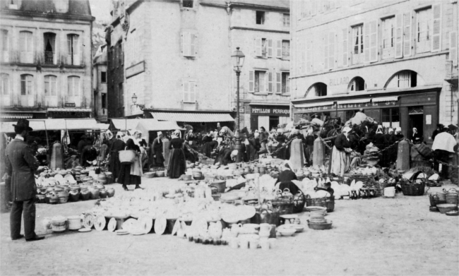 March de Quimper (Bretagne).