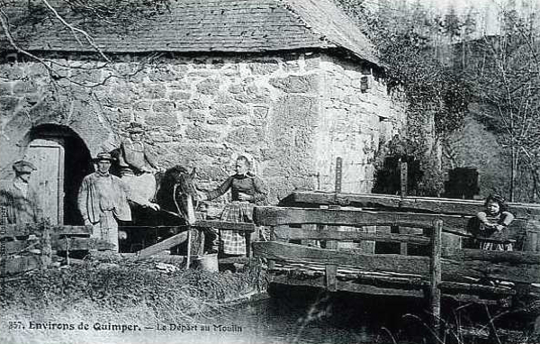 Moulin de Quimper (Bretagne).