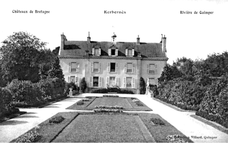 Château de Kerhernès à Quimper (Bretagne).