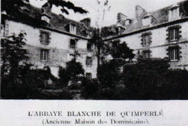 Quimperlé : abbaye Blanche des dominicains