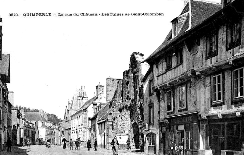 Ville de Quimperlé (Bretagne).
