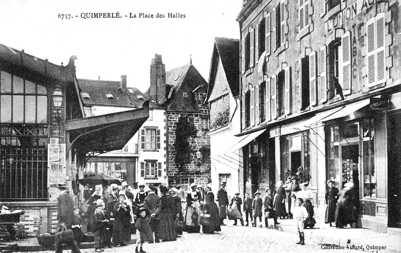 Les Halles en Quimperlé (Bretagne).