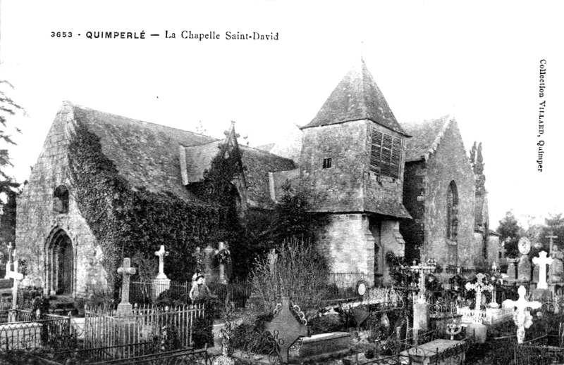 Chapelle de Saint-David en Quimperlé (Bretagne).