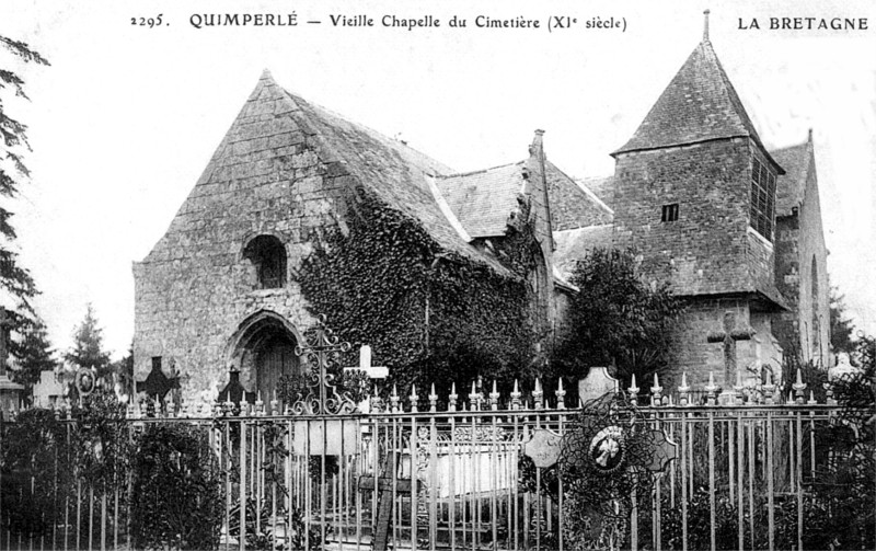 Chapelle du cimetière en Quimperlé (Bretagne).