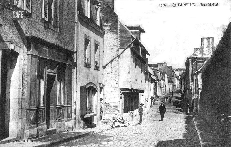 Ville de Quimperl (Bretagne).