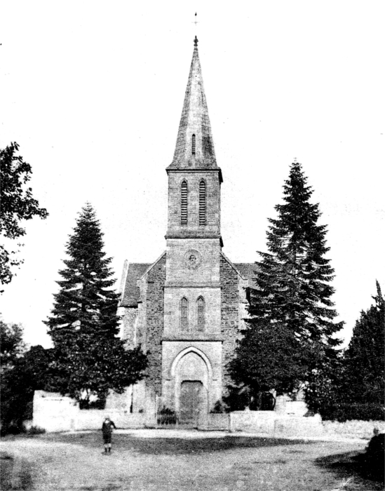 Eglise de Quintenic (Bretagne).