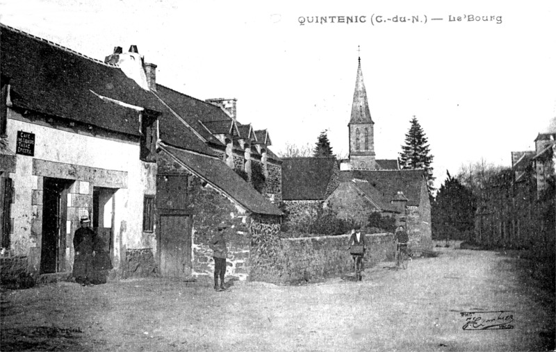 Ville de Quintenic (Bretagne).