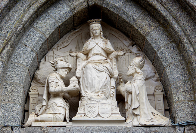 Eglise-basilique de Quintin (Bretagne)