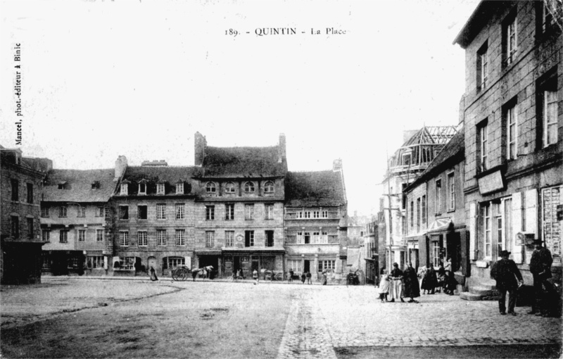 Ville de Quintin (Bretagne).