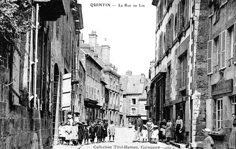 Ville de Quintin (Bretagne).