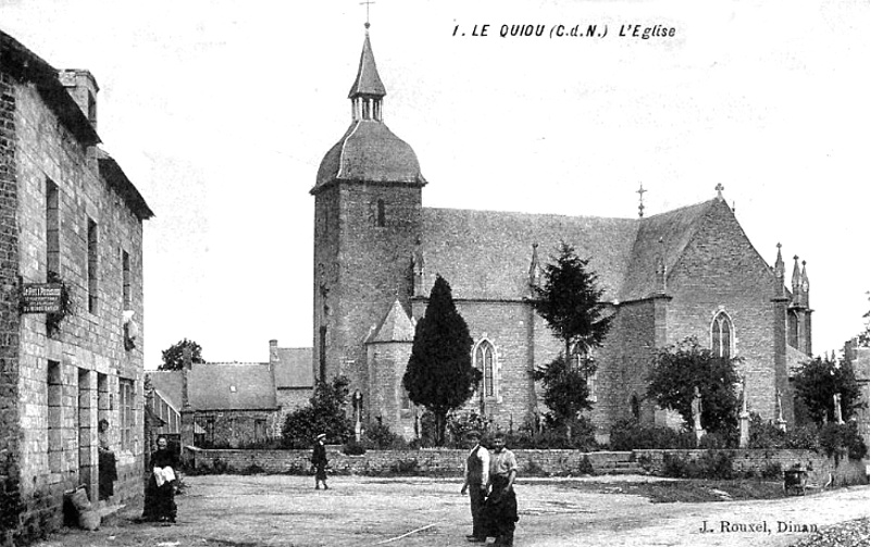 Eglise de Quiou (Bretagne).