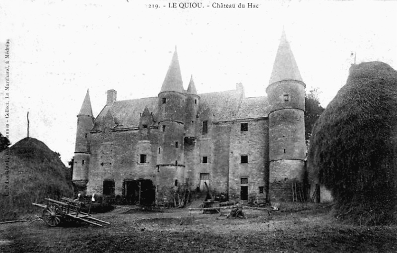 Chteau de Quiou (Bretagne).