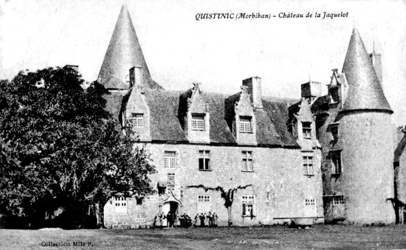 Château de Quistinic (Bretagne).