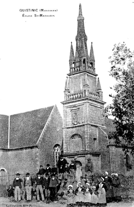 Eglise de Quistinic (Bretagne).