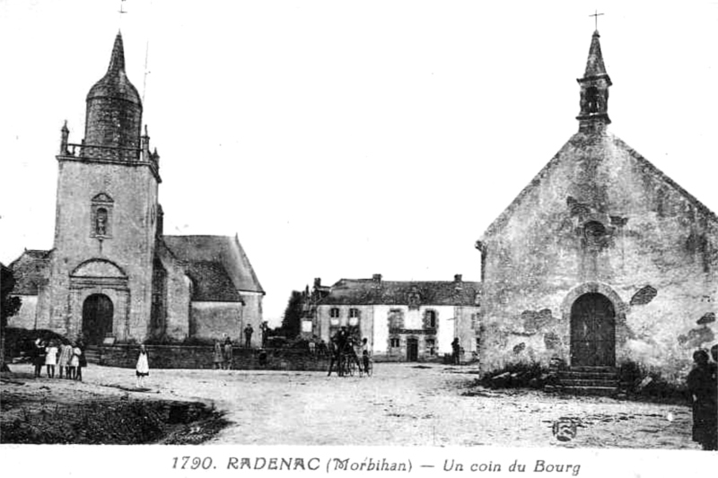 Ville de Radenac (Bretagne).