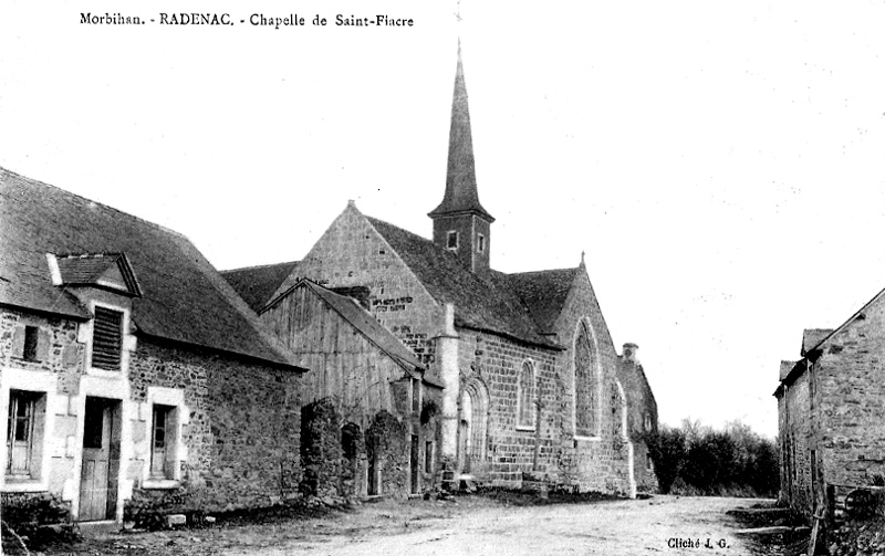 Chapelle Saint-Fiacre de Radenac (Bretagne).