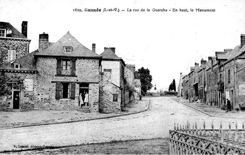 Ville de Ranne (Bretagne).