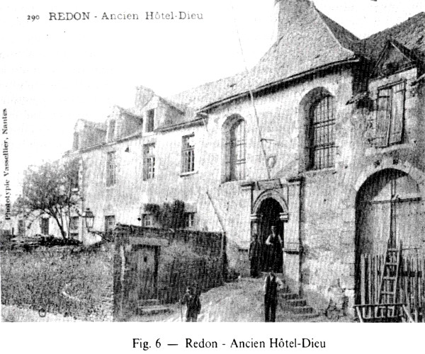 Redon (Bretagne) : Ancien Hôtel-Dieu.