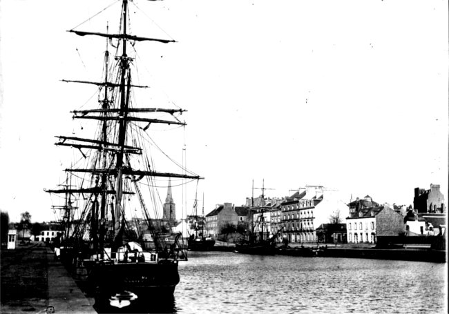 Port de Redon (Bretagne).