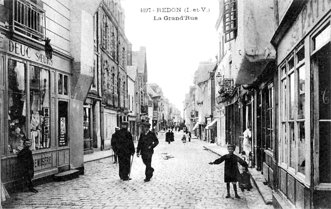 Ville de Redon (Bretagne).