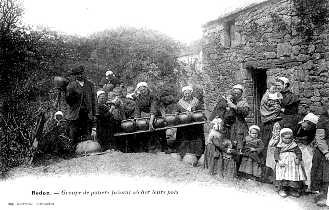 Potiers de Redon (Bretagne).