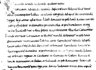 Cartulaire de Saint-Sauveur de Redon.