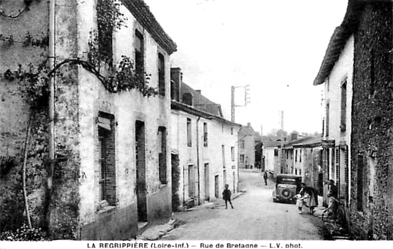 Ville de La Regrippire (Bretagne).