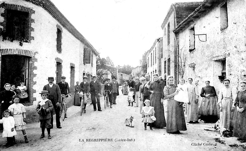 Ville de La Regrippire (Bretagne).