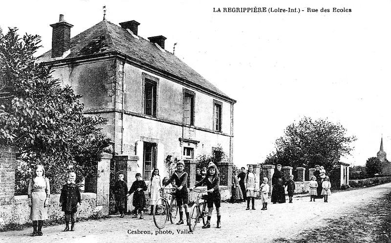 Ville de La Regrippire (Bretagne).