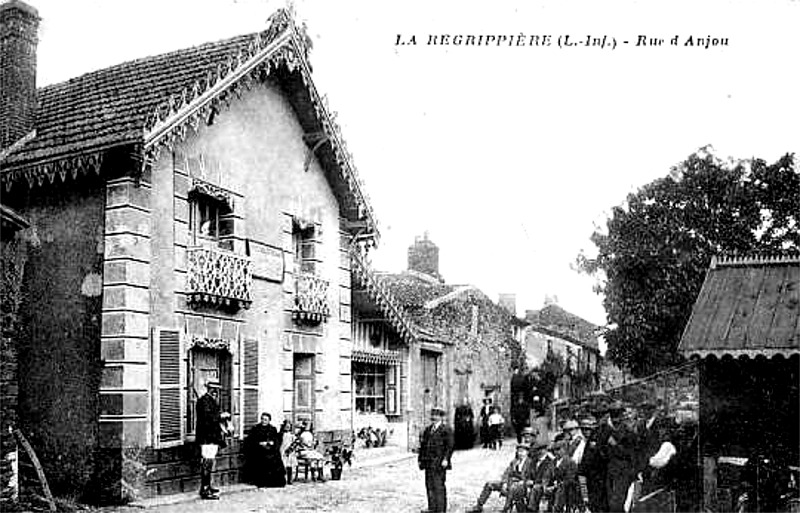 Ville de La Regrippire (Bretagne).