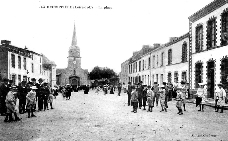 Ville de La Regrippire (Bretagne).