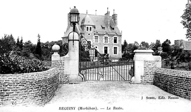 Chteau de Rguiny (Bretagne).