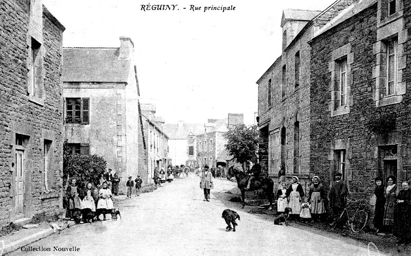 Ville de Rguiny (Bretagne).