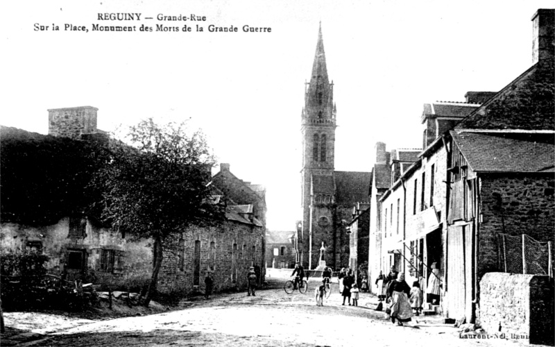 Ville de Rguiny (Bretagne).