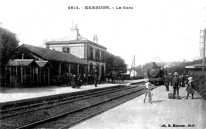 Gare du Relecq-Kerhuon  (Bretagne).