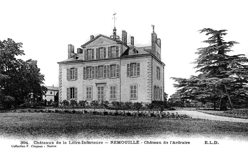 Chteau de l'Ardrre  Remouill (Bretagne).