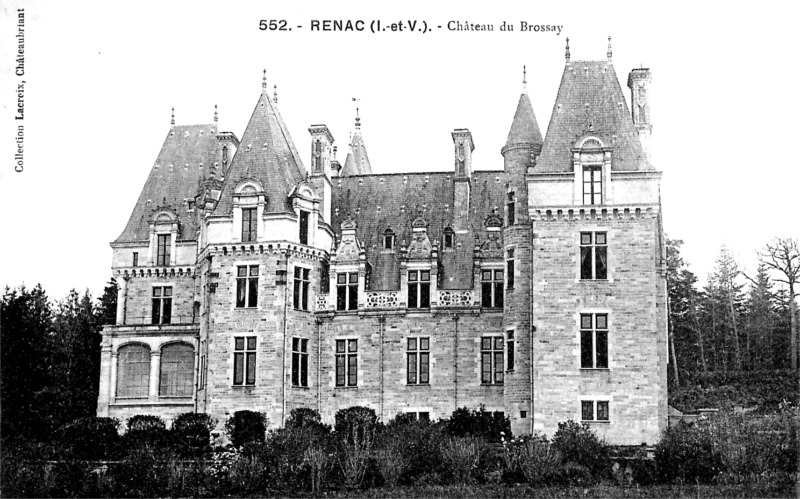 Château de Renac (Bretagne).