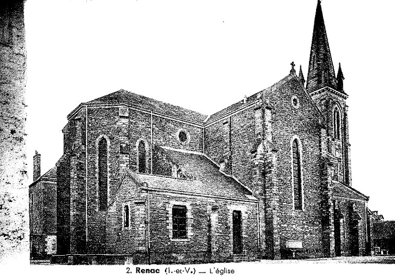 Eglise de Renac (Bretagne).