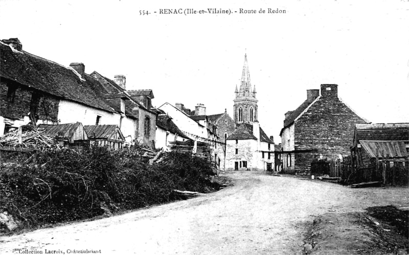 Ville de Renac (Bretagne).