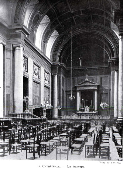 Rennes : la cathdrale Saint-Pierre de Rennes, anne 1928