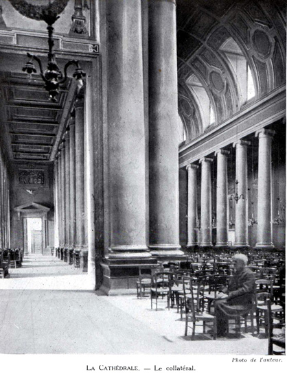 Rennes : la cathdrale Saint-Pierre de Rennes, anne 1928