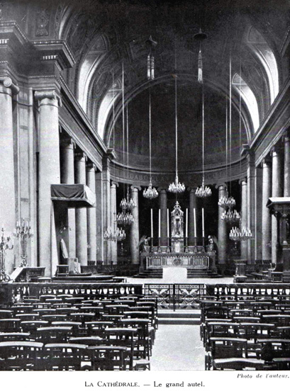 Rennes : la cathdrale Saint-Pierre de Rennes, anne 1928